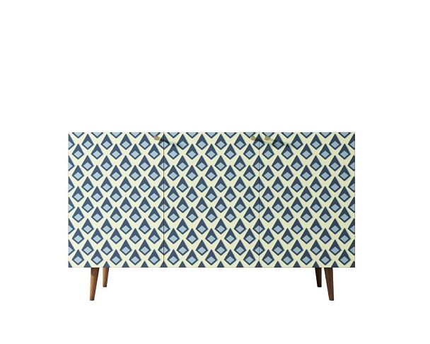 Комод Berber три дверки 13 принт арт BB01/Print_13 - Вид 1