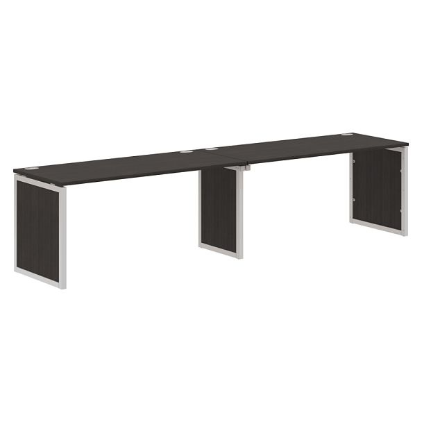 Стол 2-х местный XQPWST 3270 Дуб Юкон Модерн/Алюминий 1600х700х750 XTEN-QP - Вид 1