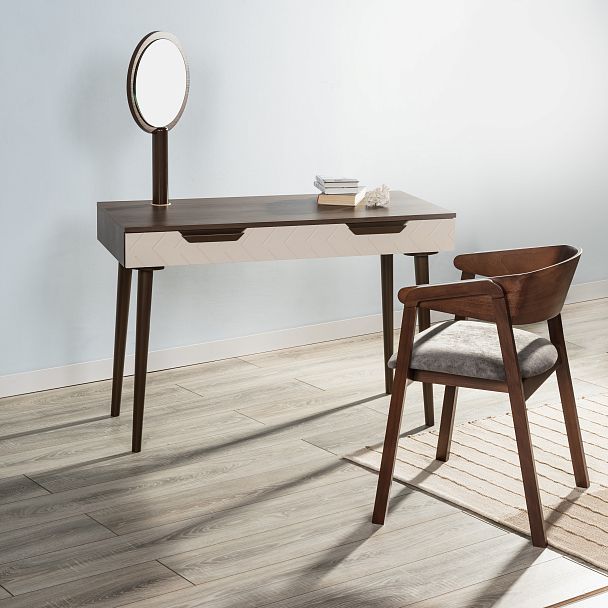 Зеркало стола туалетного Сканди_Грей/Сапфир - Вид 6