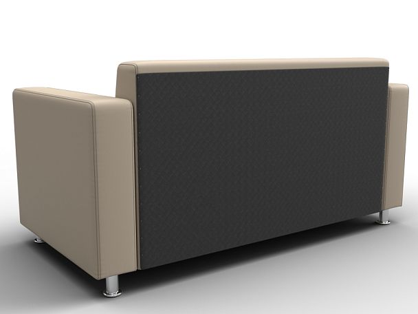 Диван прямой Лига-093 ВН Экокожа бежевый - Вид 5