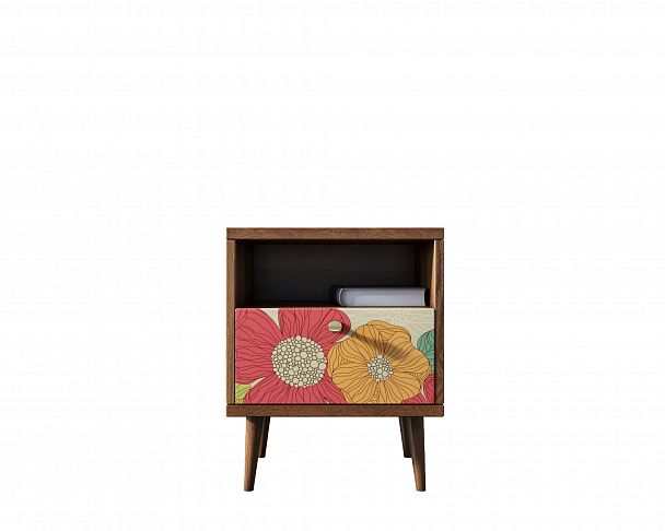 Тумбочка "Berber" с одним ящиком 5 принт - Вид 4