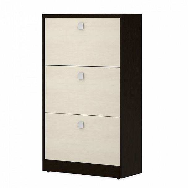 Обувница "Ницца" ПК-УНФД-ГЛШ112Х65СЦ3/ОД25-В1-268 дуб ферраре - Вид 1