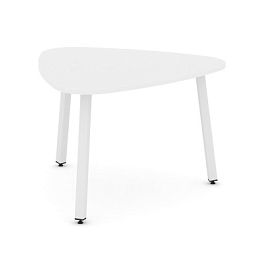 Стайл Проджект Стол переговорный SN-5.SPRG-71.3 Белый/Металл Белый 1200*1200*750 - Фото предпросмотра