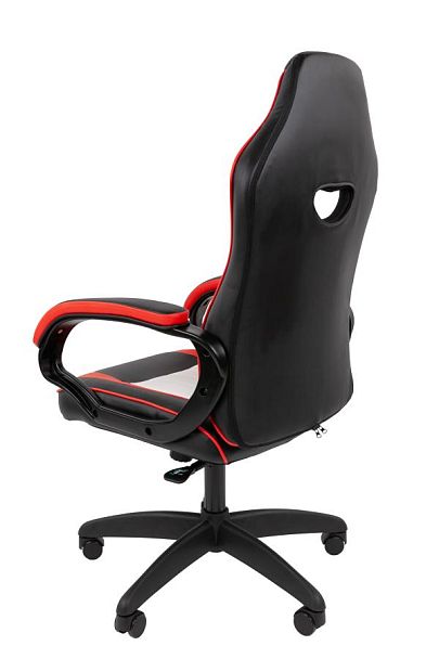 Кресло Chairman game 16 Россия экокожа черный/красный/белый - Вид 6