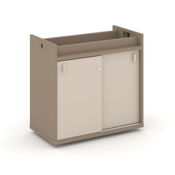 Estetica Тумба опорная-купе ES.TON-3 Латте/Капучино/Латте металл 750*406*725 - Вид 1