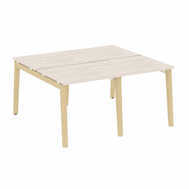 Рабочая станция "Onix wood" OW.D.RS-4.0.7 денвер светлый/дуб светлый - Вид 1