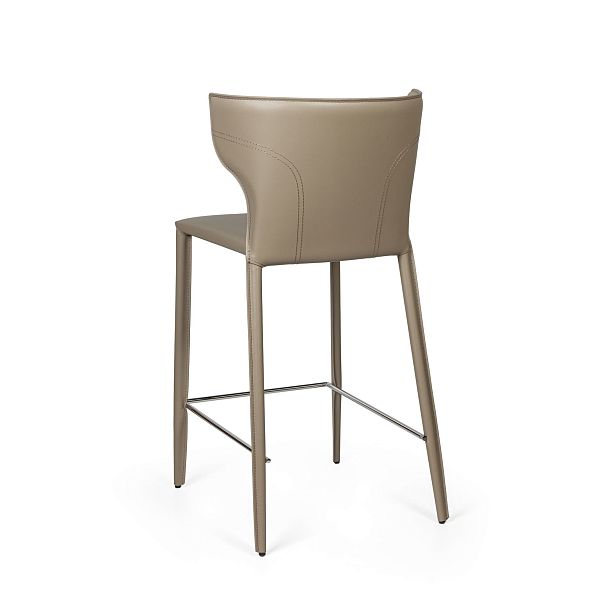 Стул полубарный Austin, кожа нуга - Вид 6