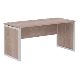 Стол прямой XQPST 167 Дуб Сонома/Алюминий 1600х700х750 XTEN-QP - Фото предпросмотра