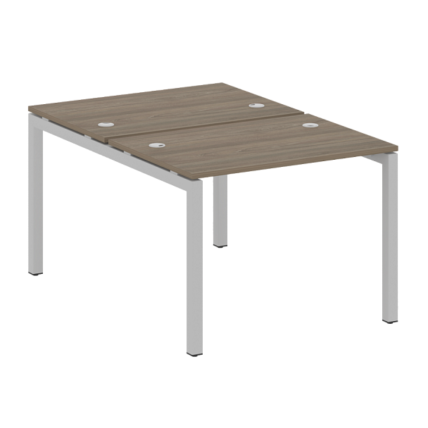 Metal System Quattro Р. ст. на П-образном м/к 50БП.РАС-СП-2.1 Вяз/Серый металл 1000*1475*750 - Вид 1