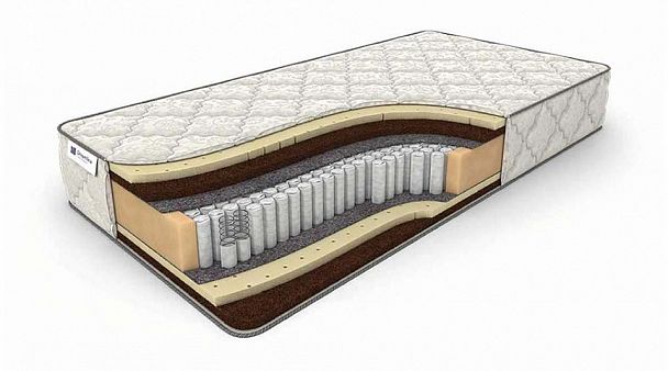 Матрас полутораспальный Prime Mix S-1000 2000x1400 - Вид 1