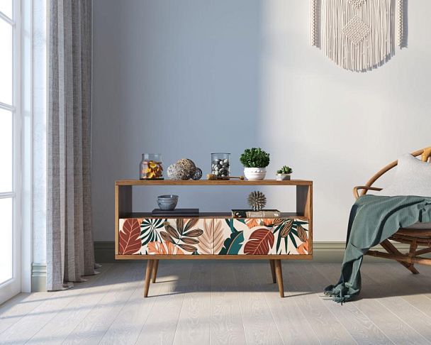 Консоль Berber с двумя ящиками принт 25 арт BB22/Print_25 - Вид 5