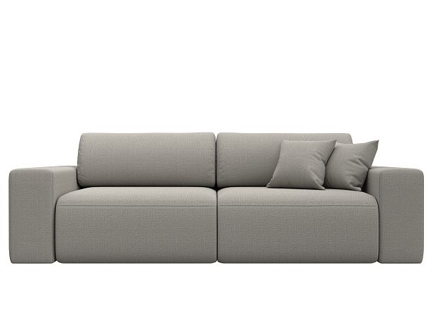 Диван прямой Лига-036 НПБ Классик Рогожка бежевый - Вид 2