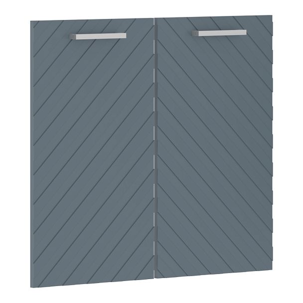 Двери низкие TLLD 42-2 Серо-голубой 846х18х765 TORR LUX - Вид 1