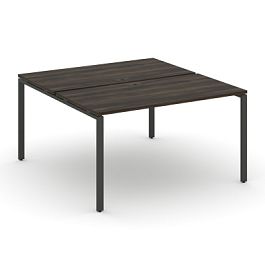 Concept Рабочая станция на 2 места CN.DRS-004 Дуб Мали/Металл Антрацит 1580*1480*750 - Фото предпросмотра