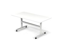 EUROPE/ЕВРОПА RE032-158х80 Мобильный СКЛАДНОЙ стол 1580x800x750 Белый - Фото предпросмотра