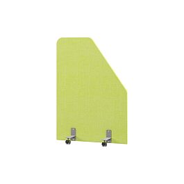 Перегородка акустическая со скосом Everprof EVO Acoustic на роликовых опорах 1000х28х1400 Ткань Romeo 07 - Фото предпросмотра