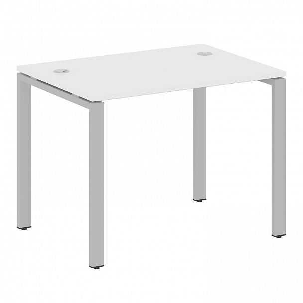 Стол "Metal System" БП.СП-1 белый/серый - Вид 1