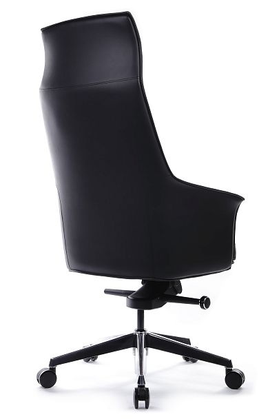 Кресло Rosso А1918 Чёрный (3A MND9901) натуральная кожа 68*68*122-128 - Вид 4