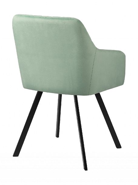 Комплект кресел Барли, Confetti aquamarine/черный, 3 шт. - Вид 4