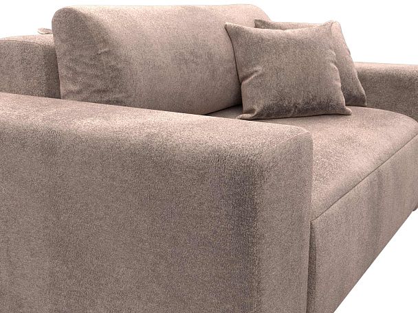 Кресло Лига-036 НПБ Велюр бежевый - Вид 4