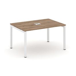 Стайл Проджект Стол переговорный SN-5P.SPRG-002 Дуб Табак/Металл Белый 1180*980*750 - Фото предпросмотра