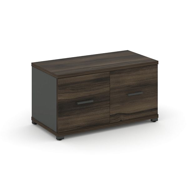 Concept Шкаф 1 широкая секция, 1 ниша CN.STS-113 A Дуб Мали/Антрацит/Металл Антрацит 836*420*450 - Вид 1