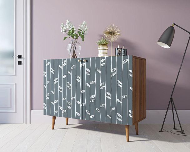 Комод Berber две дверки 18 принт арт BB04/Print_18 - Вид 3