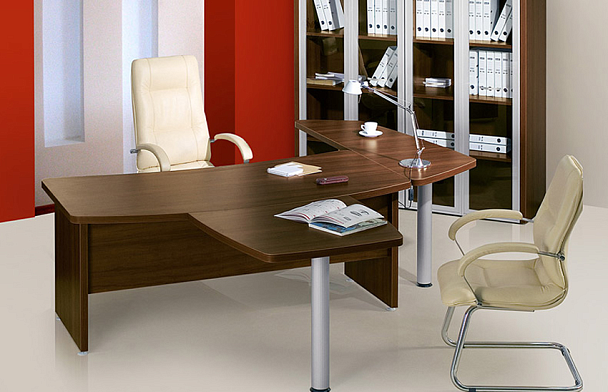 Шкаф-витрина узкая L,R Танго Люкс - Вид 2