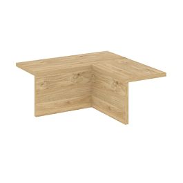 Onix Накладка угловая низкая внутренняя левая О.R-NU.N.VNU (L) Тиквуд светлый 759*759*297 - Фото предпросмотра