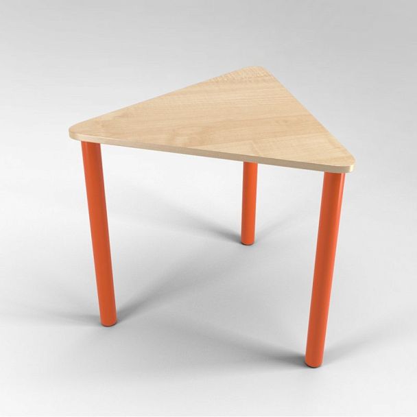 Стол детский треугольный ЛДСП, нерегулируемый - Вид 2