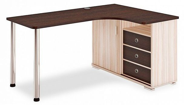 Стол письменный Домино СР-165СМ Венге/Карамель правый - Вид 1