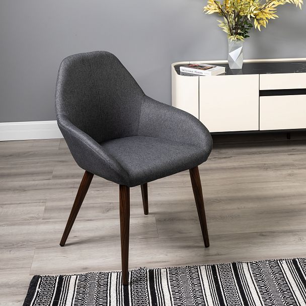 Кресло Kent тёмно-серый/т.орех - Вид 10