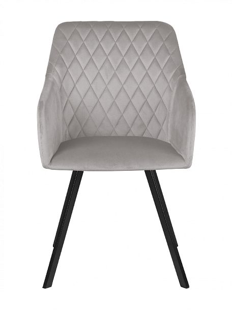 Комплект кресел Барли, Confetti silver/черный, 4 шт. - Вид 2