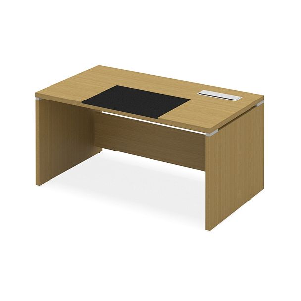 Стол руководителя. "Столы руководителя деревянные"  ПК-АТШМ-СТ160Х90П/Д-В2-926 дуб скальный - Вид 1