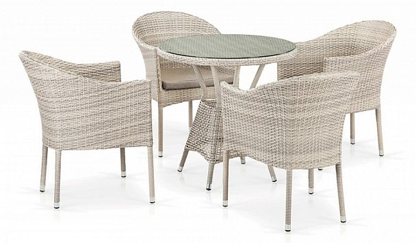 Набор уличный  T705ANT/Y350-W85 Latte 4Pcs - Вид 1