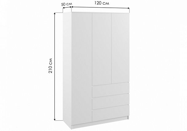 Шкаф платяной Мадера - Вид 3