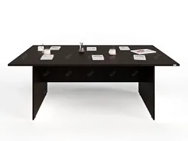 UNITY PОКС-12/20 ВЕНГЕ Конференц стол прямоугольный Универсальный 2000х1200х750 - Фото предпросмотра