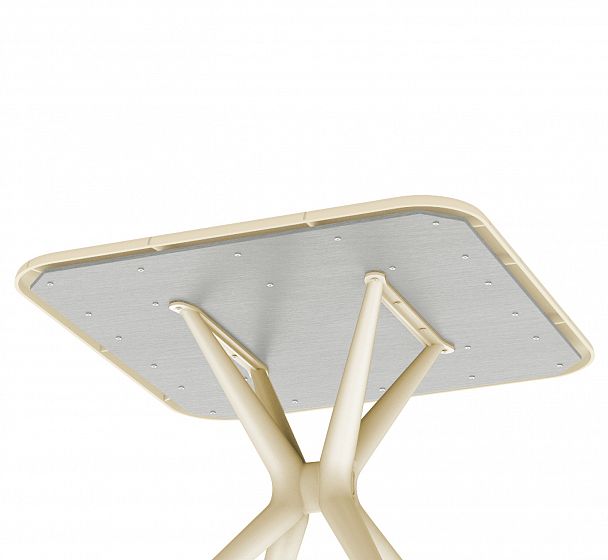 Пластиковая столешница Sheffilton SHT-TT30 83/83 бежевый ral1013 - Вид 8