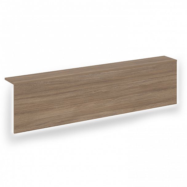 Накладка с подсветкой прямая высокая на 2 модуля "Onix" О.R-NP.V-158.2.S дуб аризона - Вид 1