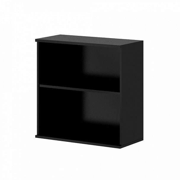 Стеллаж низкий "Логистика" ПК-ЛОГ-СЖ75Х75-В1-927 черный - Вид 1