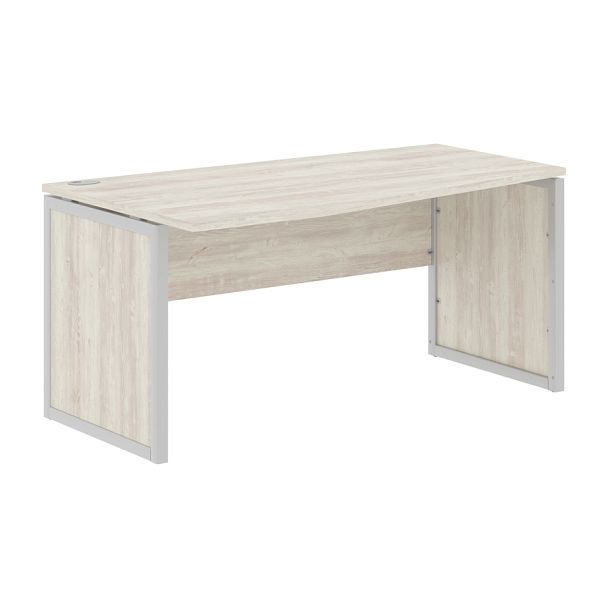 Стол эргономичный XQPCT 169(L) Сосна Эдмонт/Алюминий 1600х900х750 XTEN-QP - Вид 1