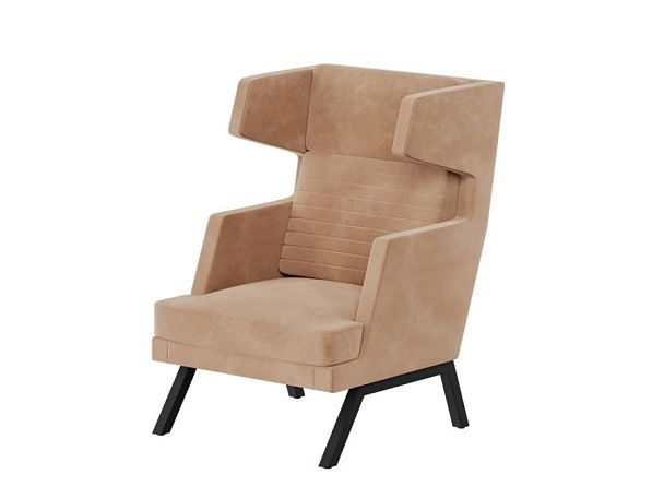 Aldo Кресло высокое ALD-01 Timless 020/Металл Черный 790*960*1180 - Вид 1