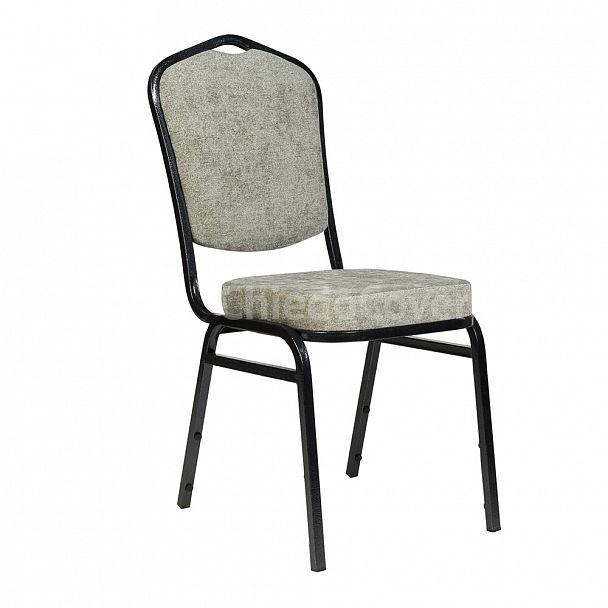 Стул Хит 20мм - антик серебро, велюр серый - Вид 2