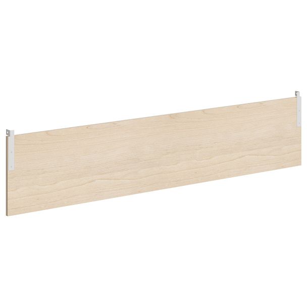 Фронтальная панель подвесная XGDST 187.1 Бук Тиара/Нержавеющая сталь 1700х350х18 XTEN GLOSS - Вид 1