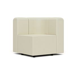 Угловая секция Юнона Un/ygl экокожа светло-бежевая CN1112 - Фото предпросмотра