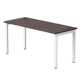 Стол прямой Everprof EVO на металлокаркасе 1580х670х755 мм Дуб Пасадена/Белый - Фото предпросмотра