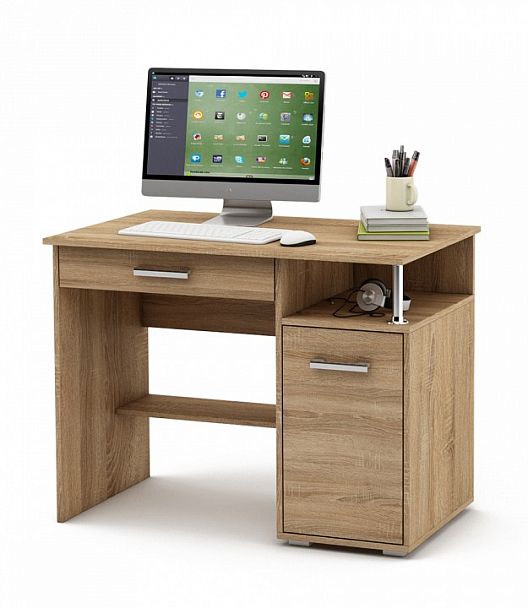 Стол письменный Амбер-1Я - Вид 1