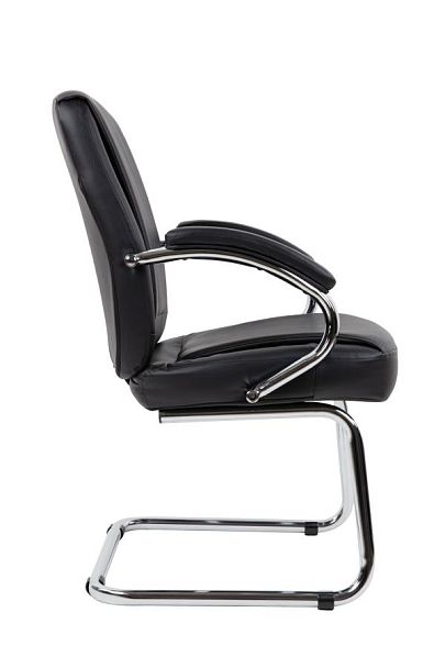 Офисное кресло Chairman 794V Россия хром экокожа черный - Вид 3