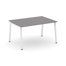 Стайл Проджект Стол переговорный SN-4A.SPRG-001.3 Серый Пепел/Металл Белый 980*980*750 - Фото предпросмотра