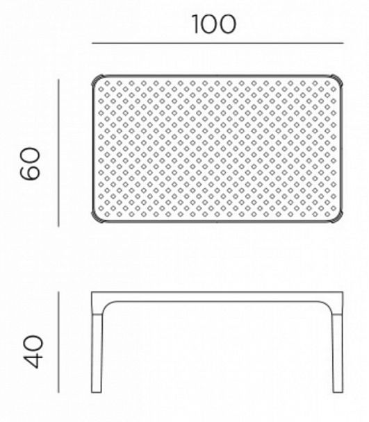 Стол журнальный Net - Вид 7